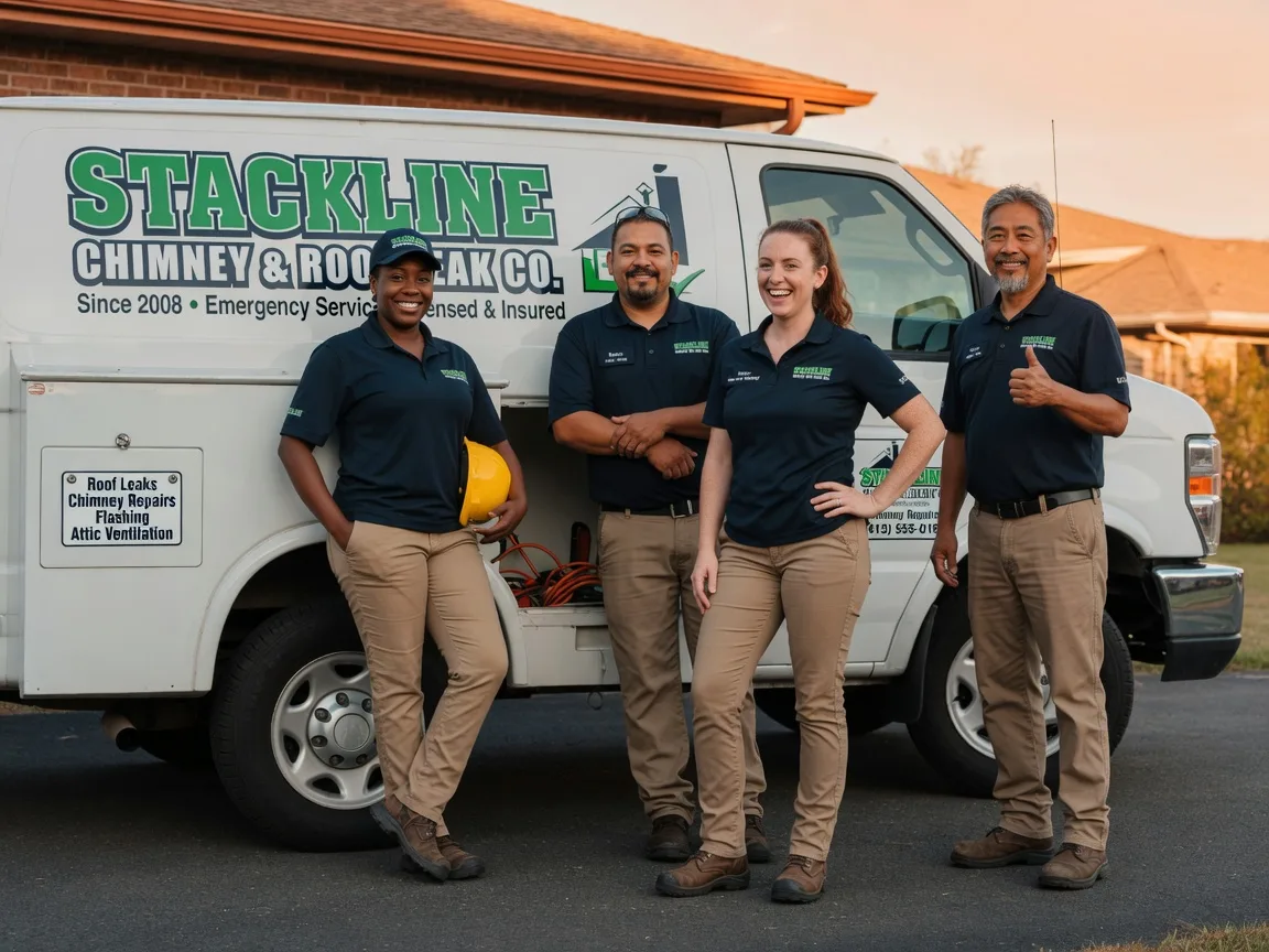 Chimney flashing repair company in Garden City, KS